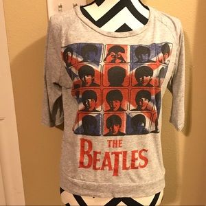 Beatles oversized shirt.